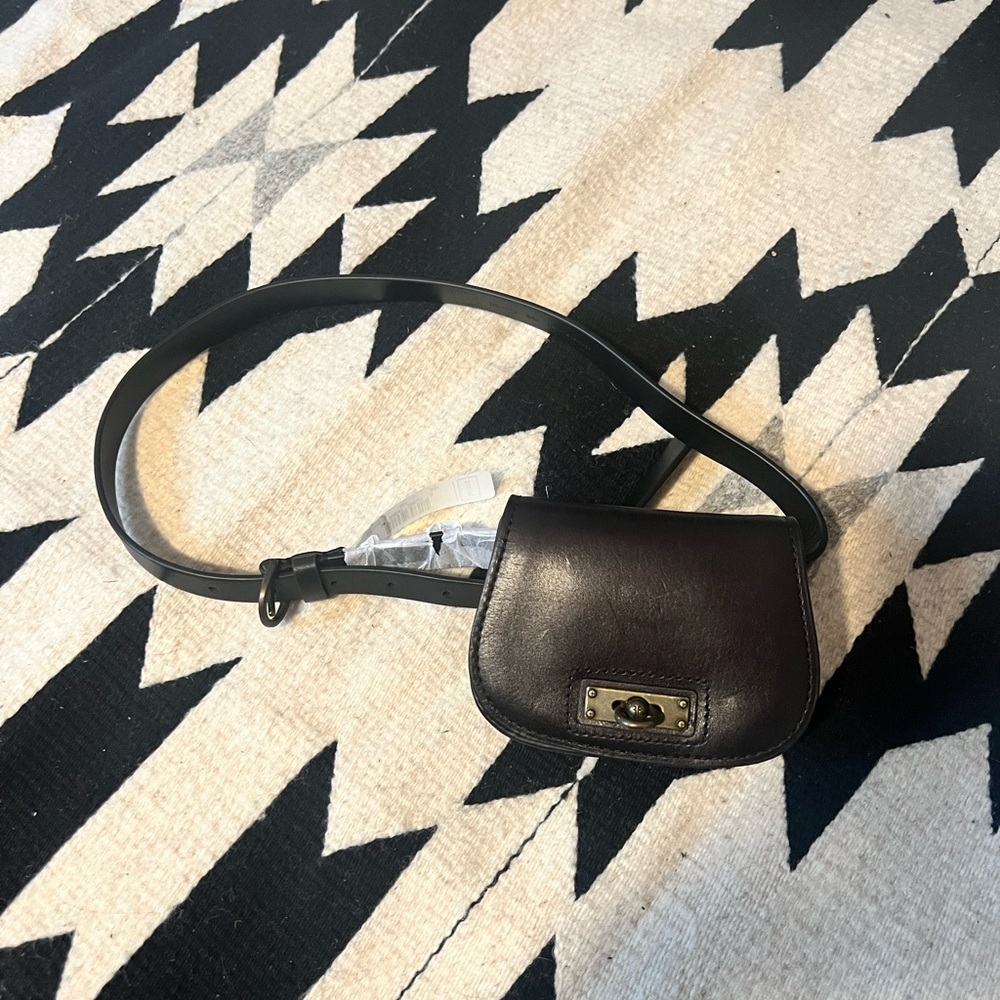 Frye Farrah Leather Belt Bag | Size S/M | NWT - Picture 2 of 12